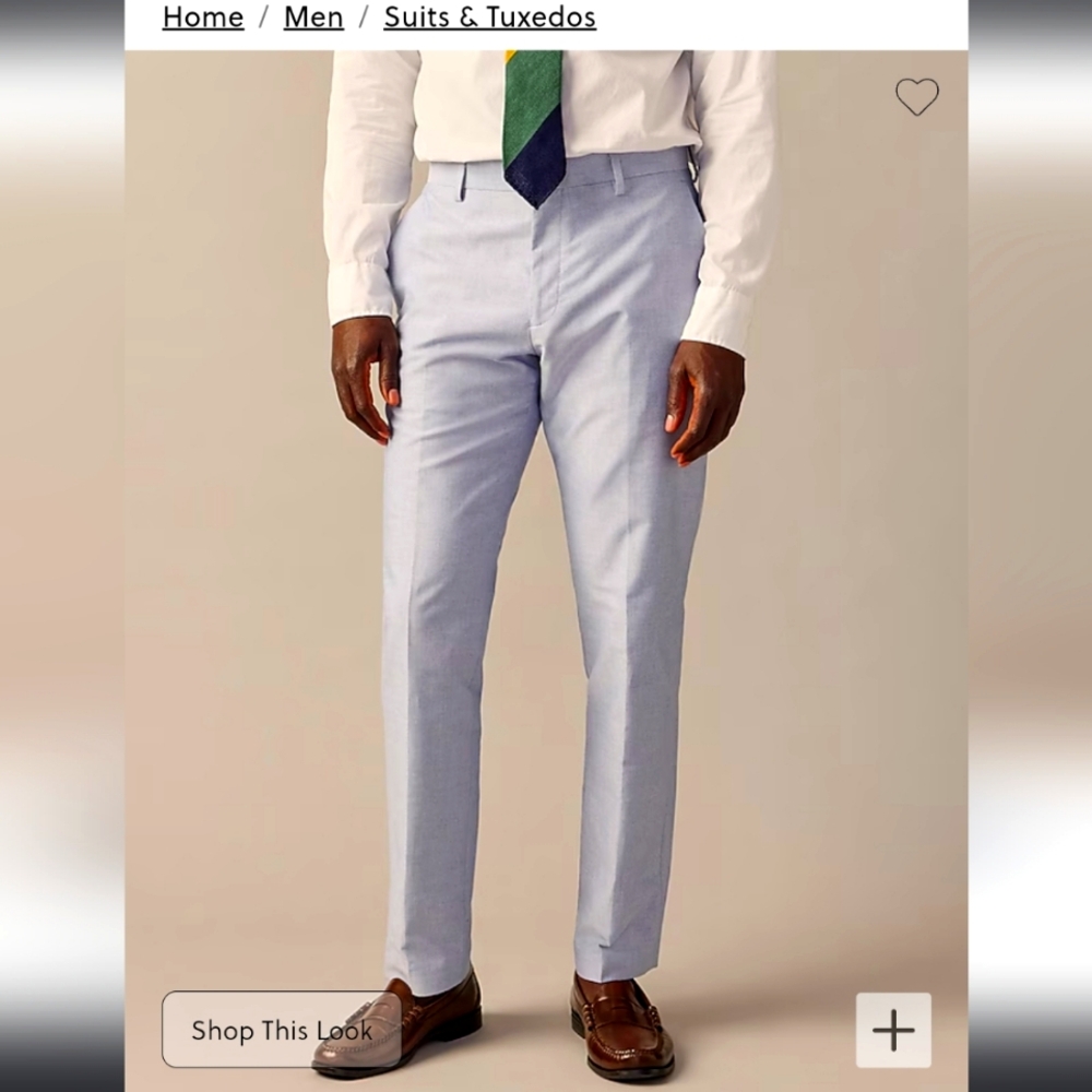 J Crew Crosby Dress Pants 34/32